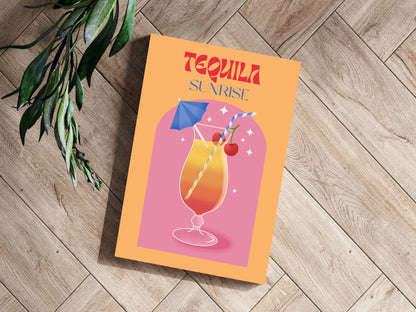 Tequila Metal Wall Art