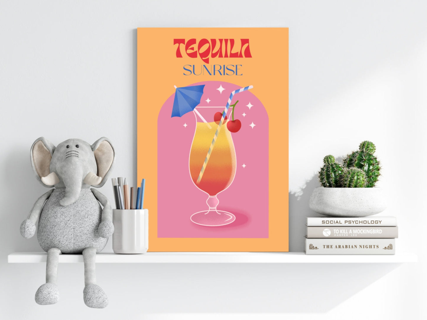 Tequila Metal Wall Art