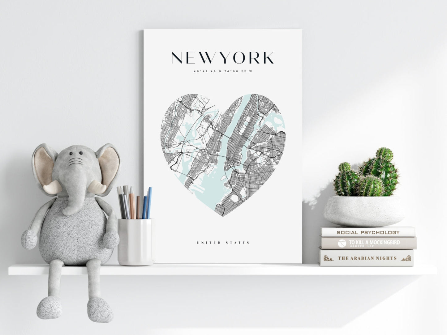 New York Metal Wall Art
