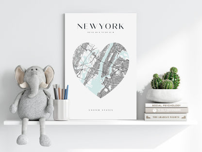 New York Metal Wall Art