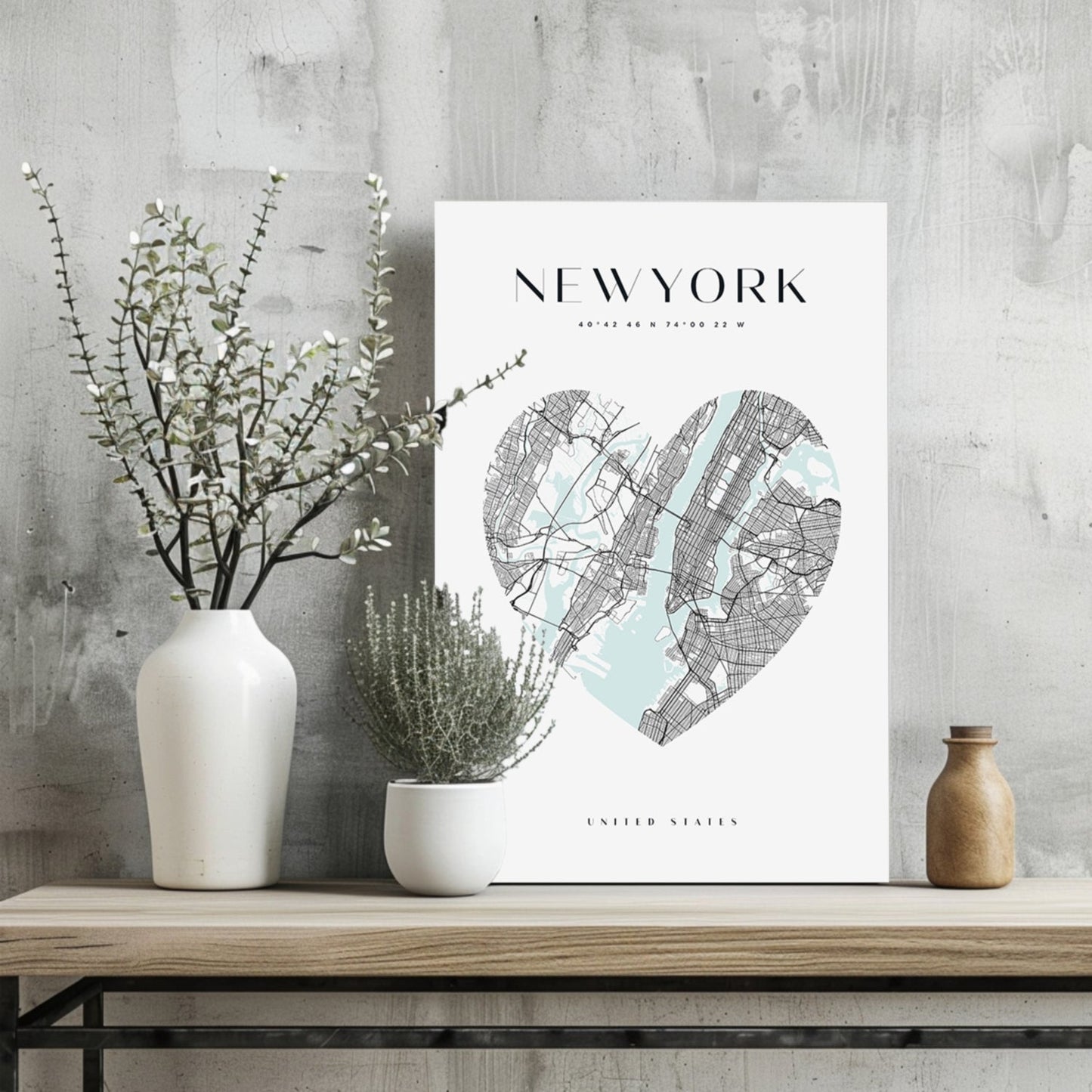 New York Metal Wall Art