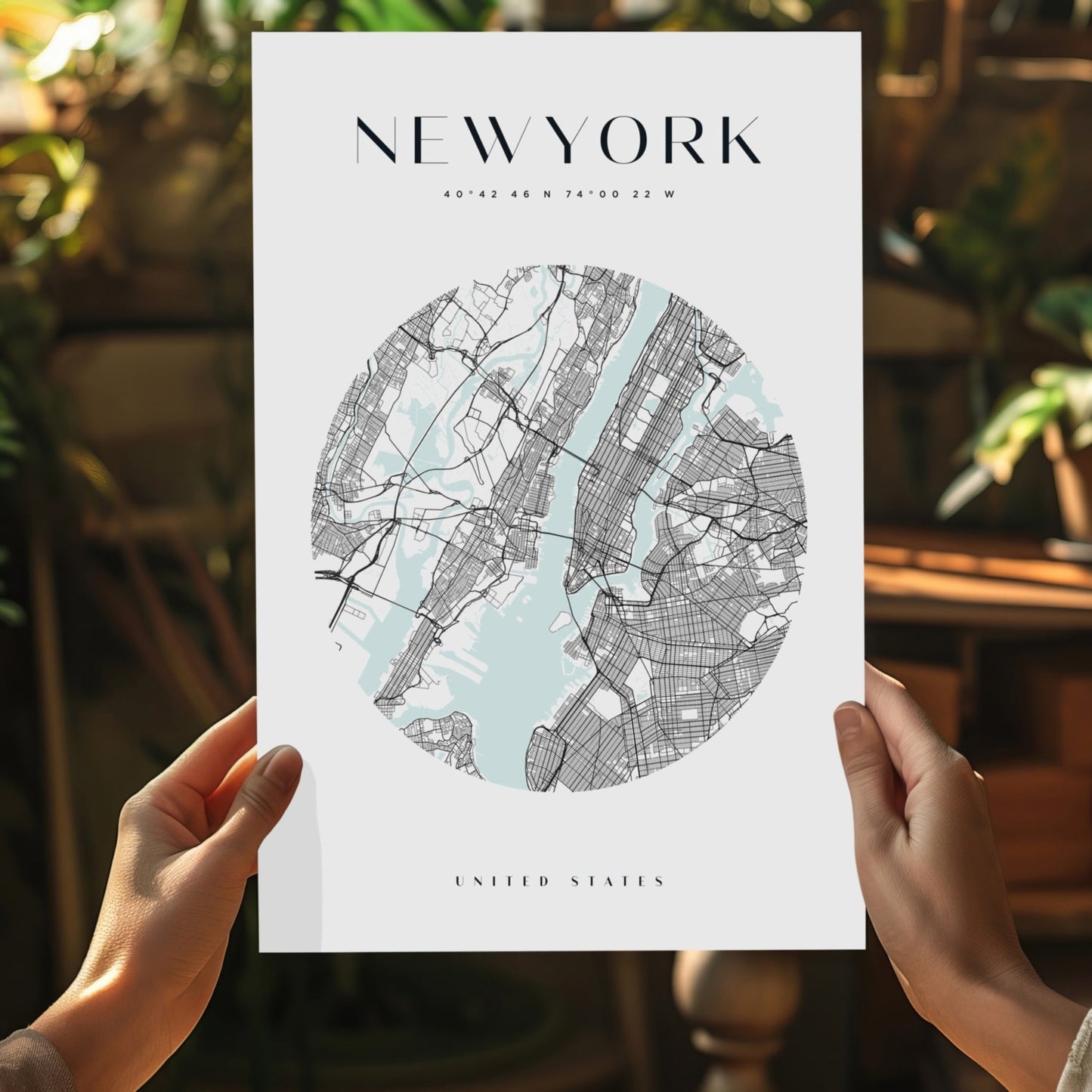 New York Cityscape Metal Wall Art