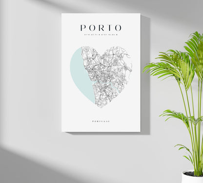 Porto V1 Metal Wall Art