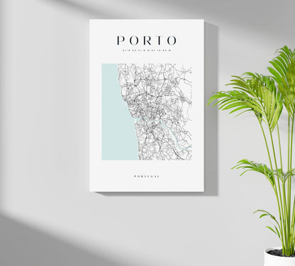 Porto V3 Metal Wall Art