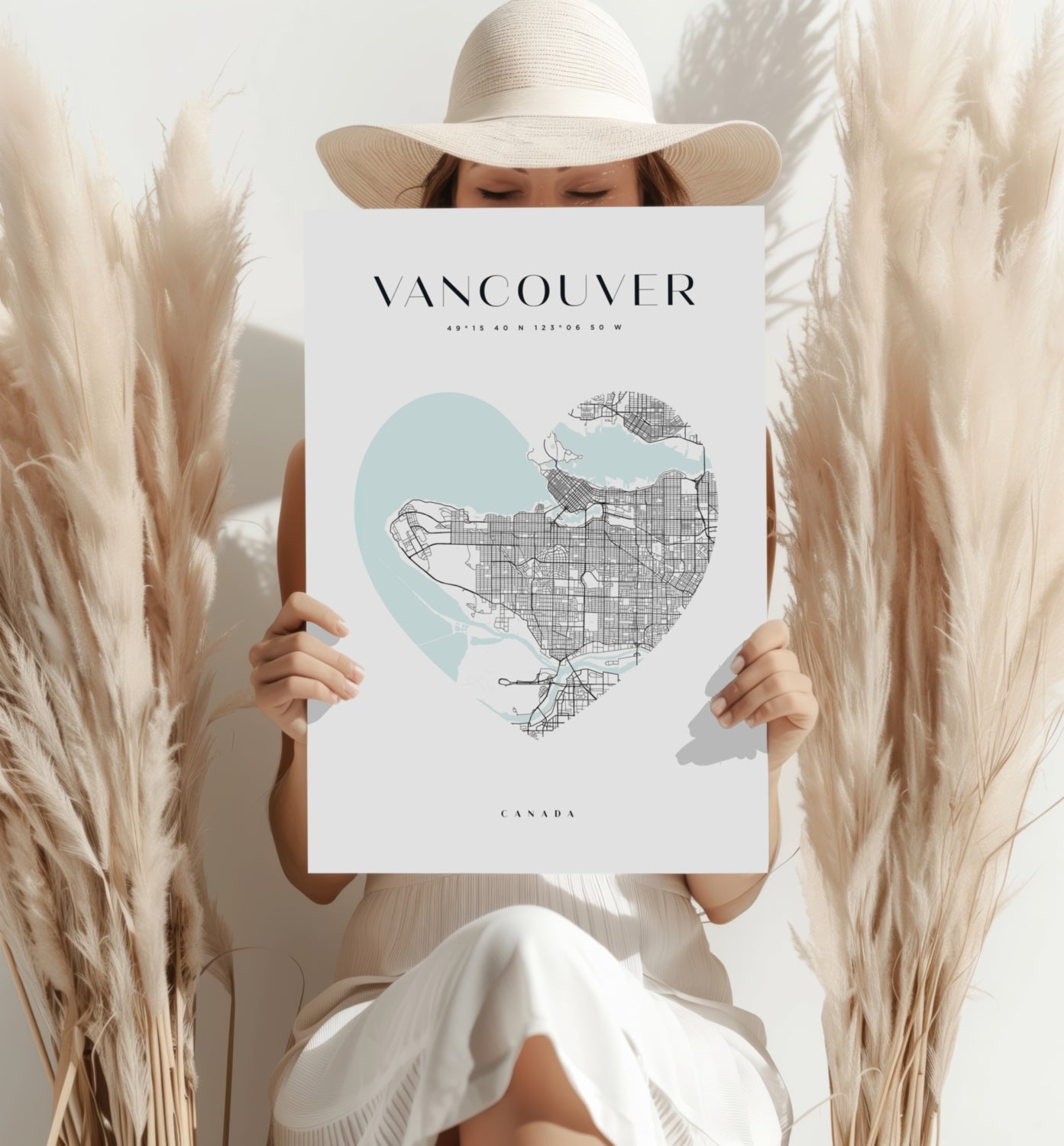 Vancouver V1 Metal Wall Art