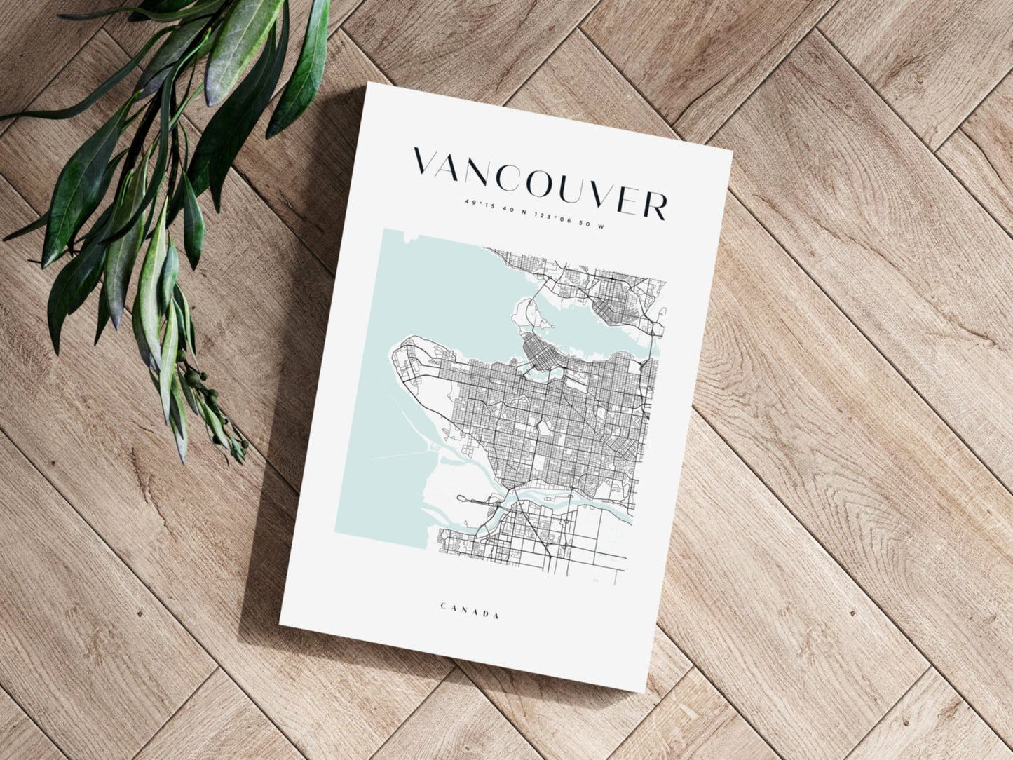 Vancouver V3 Metal Wall Art