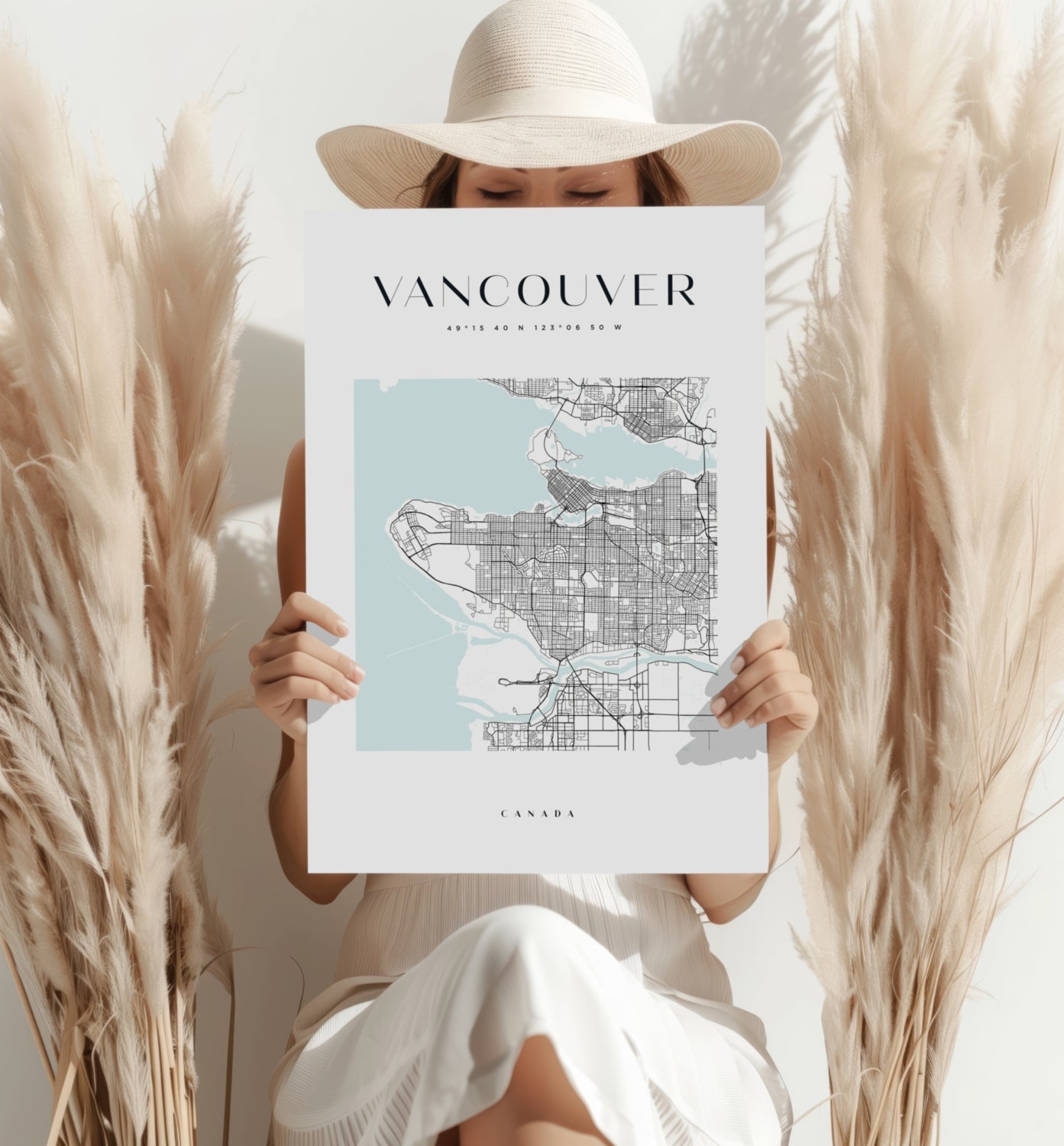 Vancouver V3 Metal Wall Art