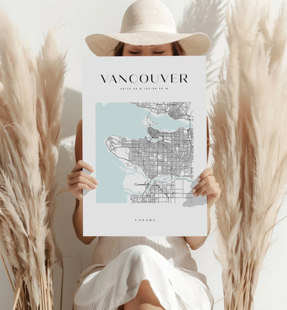 Vancouver V3 Metal Wall Art