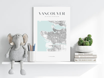 Vancouver V3 Metal Wall Art