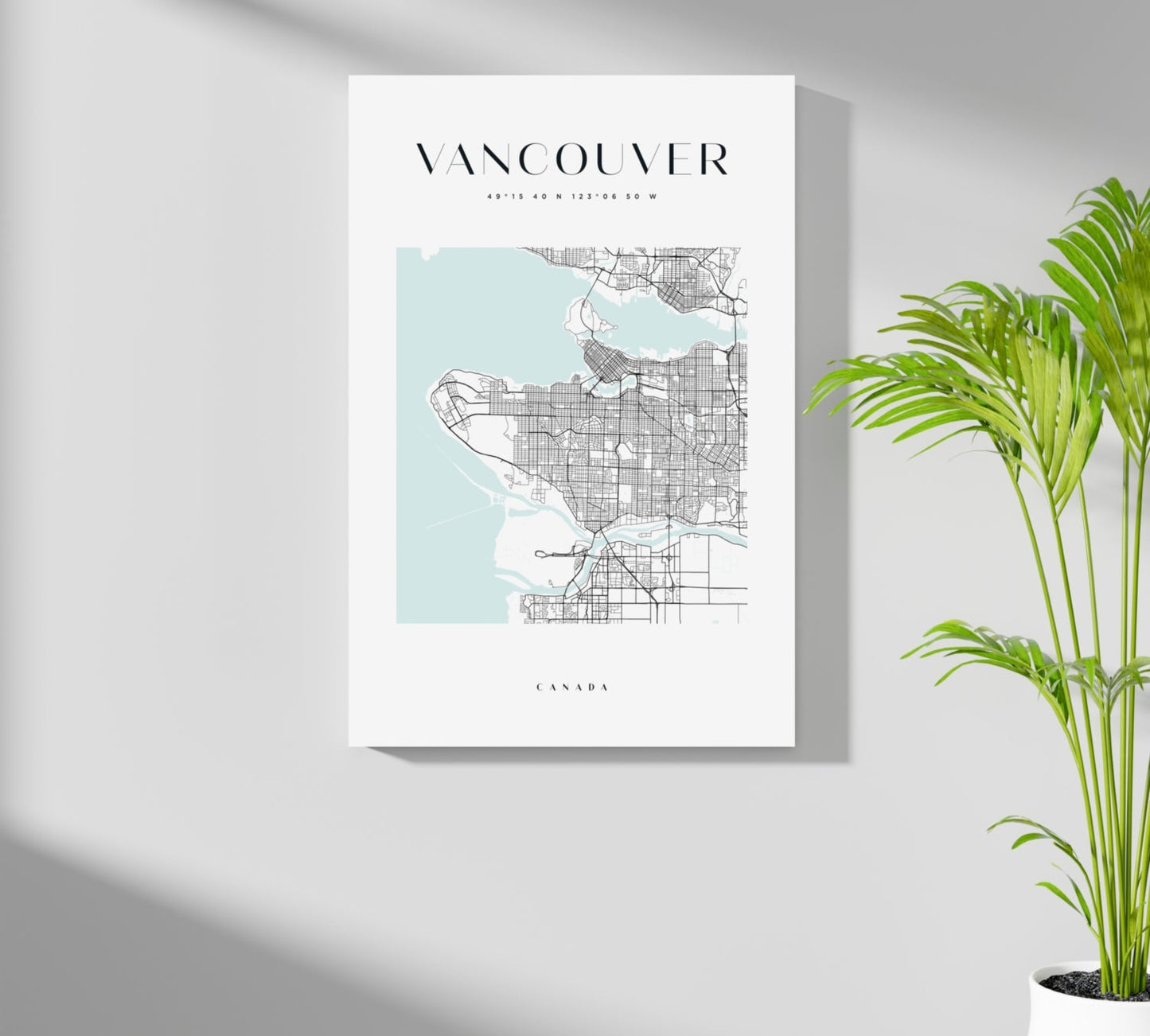 Vancouver V3 Metal Wall Art
