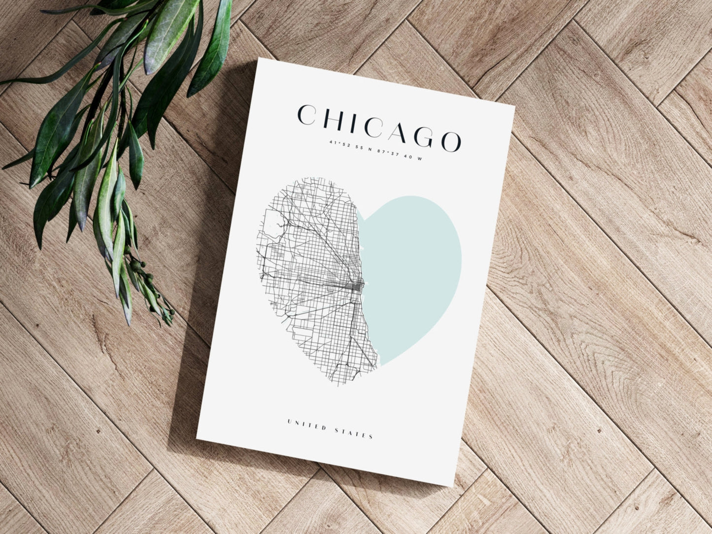 Chicago V1 Metal Wall Art