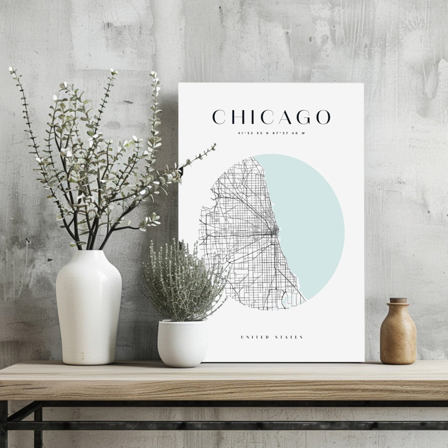 Chicago Metal Wall Art