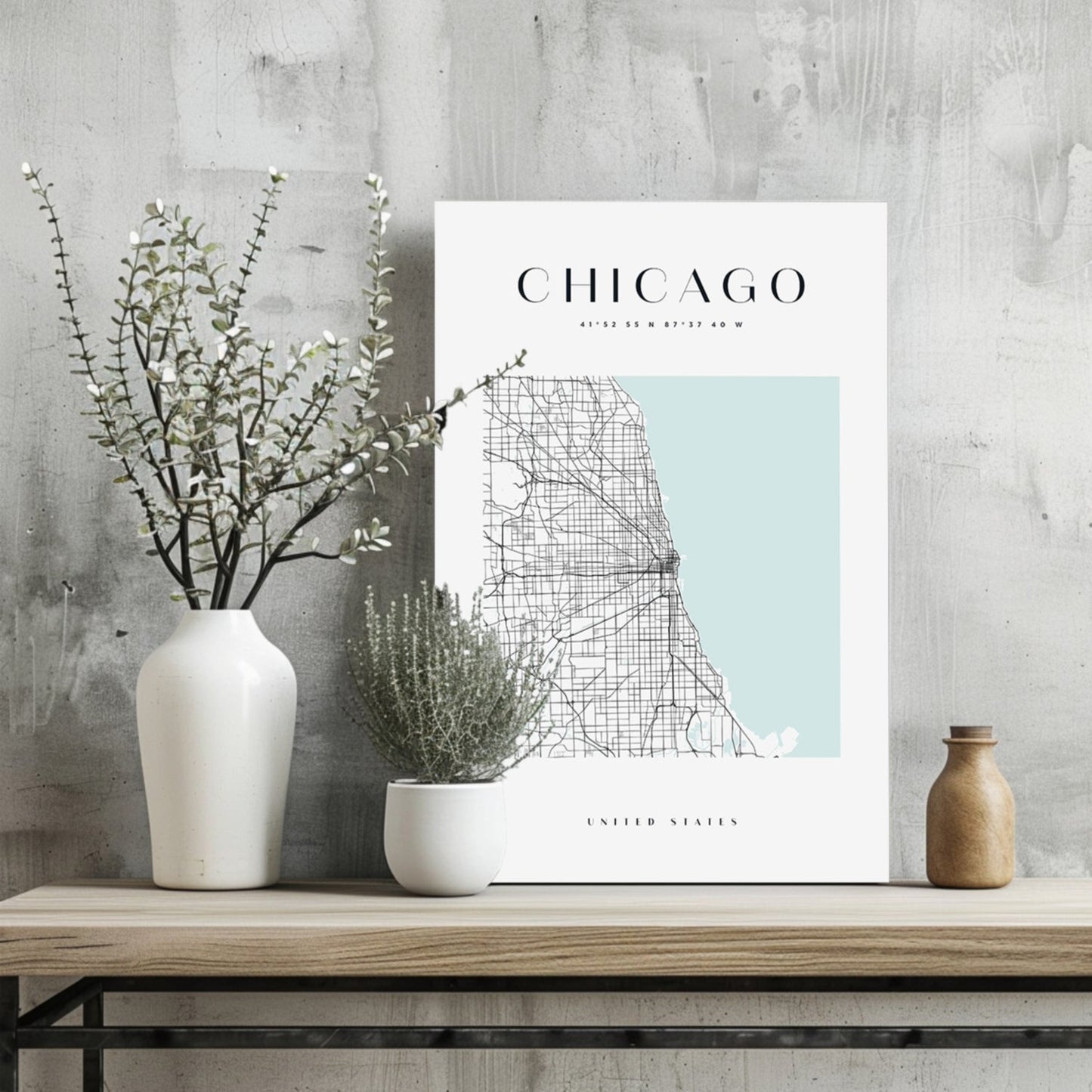 Chicago Metal Wall Art