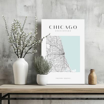 Chicago Metal Wall Art