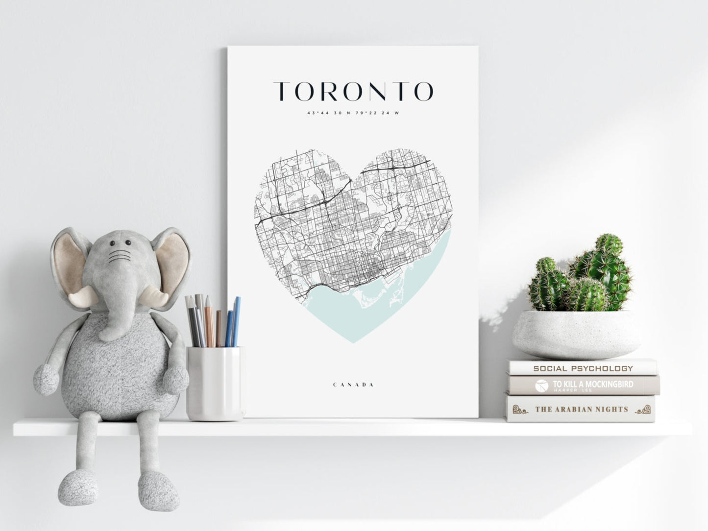 Toronto Metal Wall Art