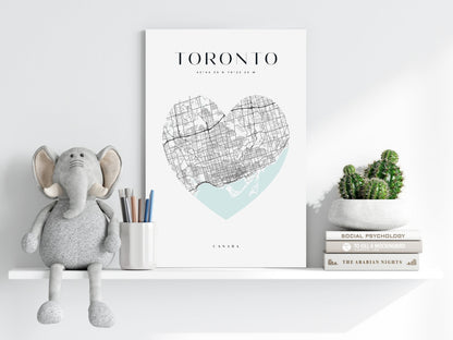 Toronto Metal Wall Art