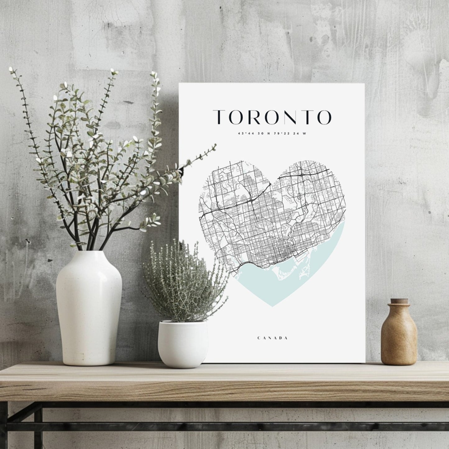 Toronto Metal Wall Art