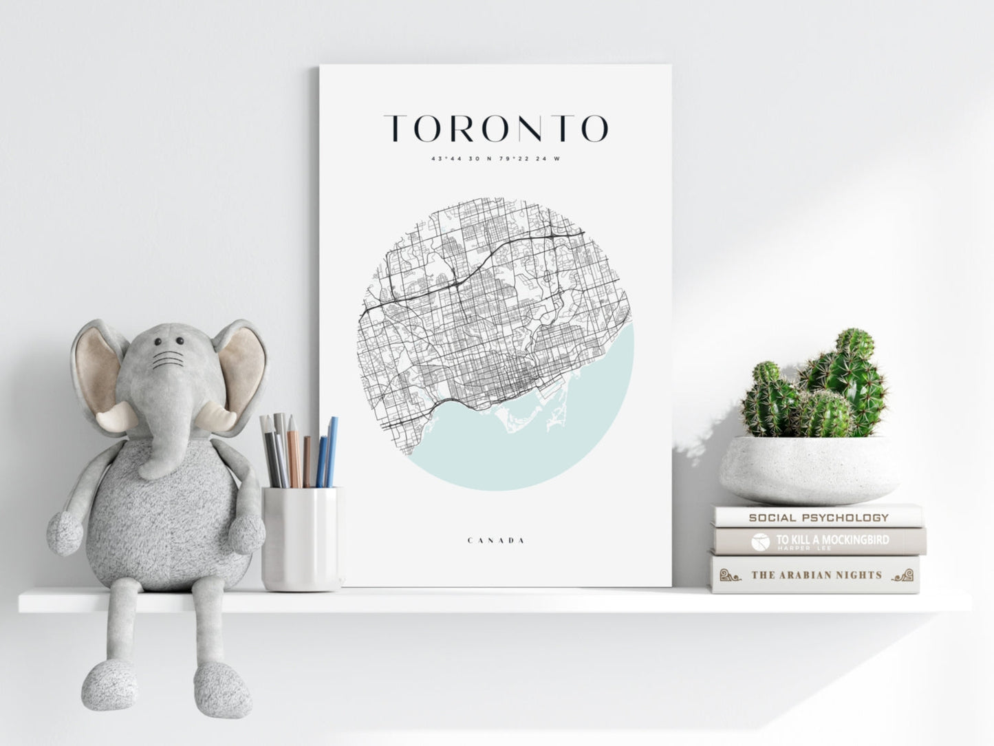 Toronto V2 Metal Wall Art