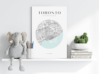 Toronto V2 Metal Wall Art