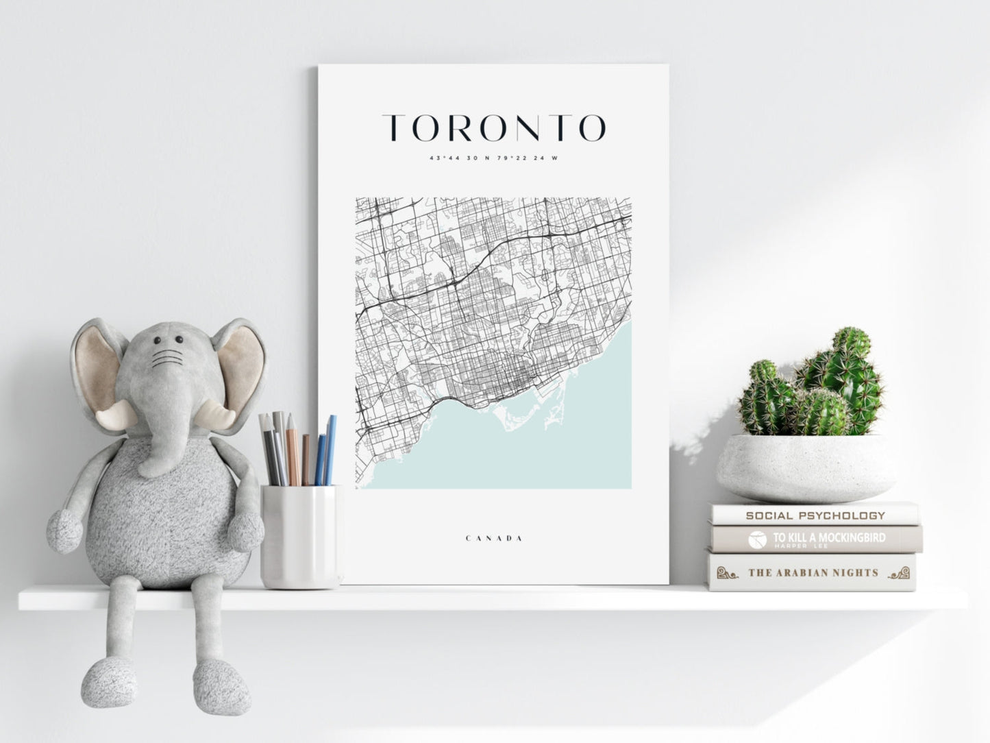 Toronto Metal Wall Art