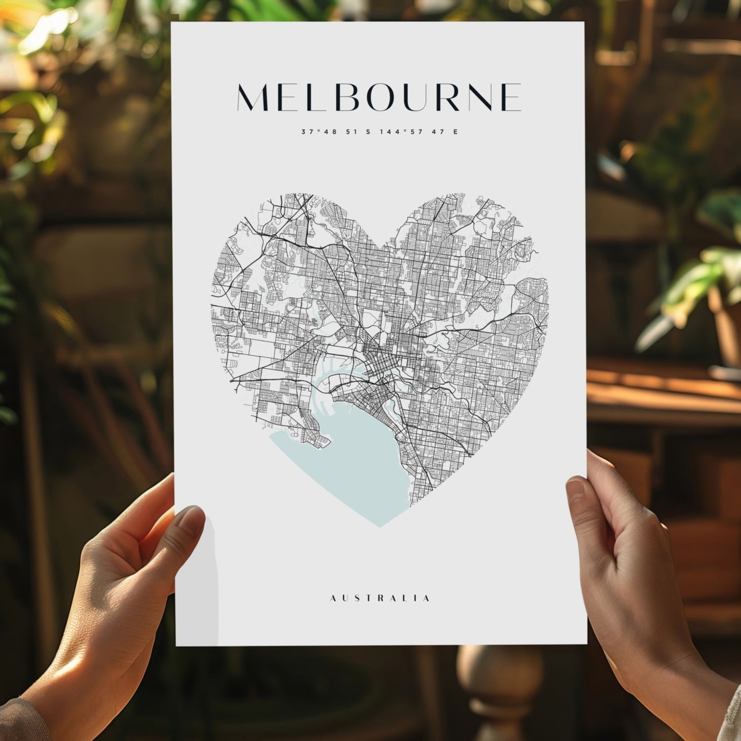 Melbourne V1 Metal Wall Art