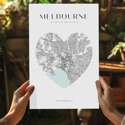 Melbourne V1 Metal Wall Art