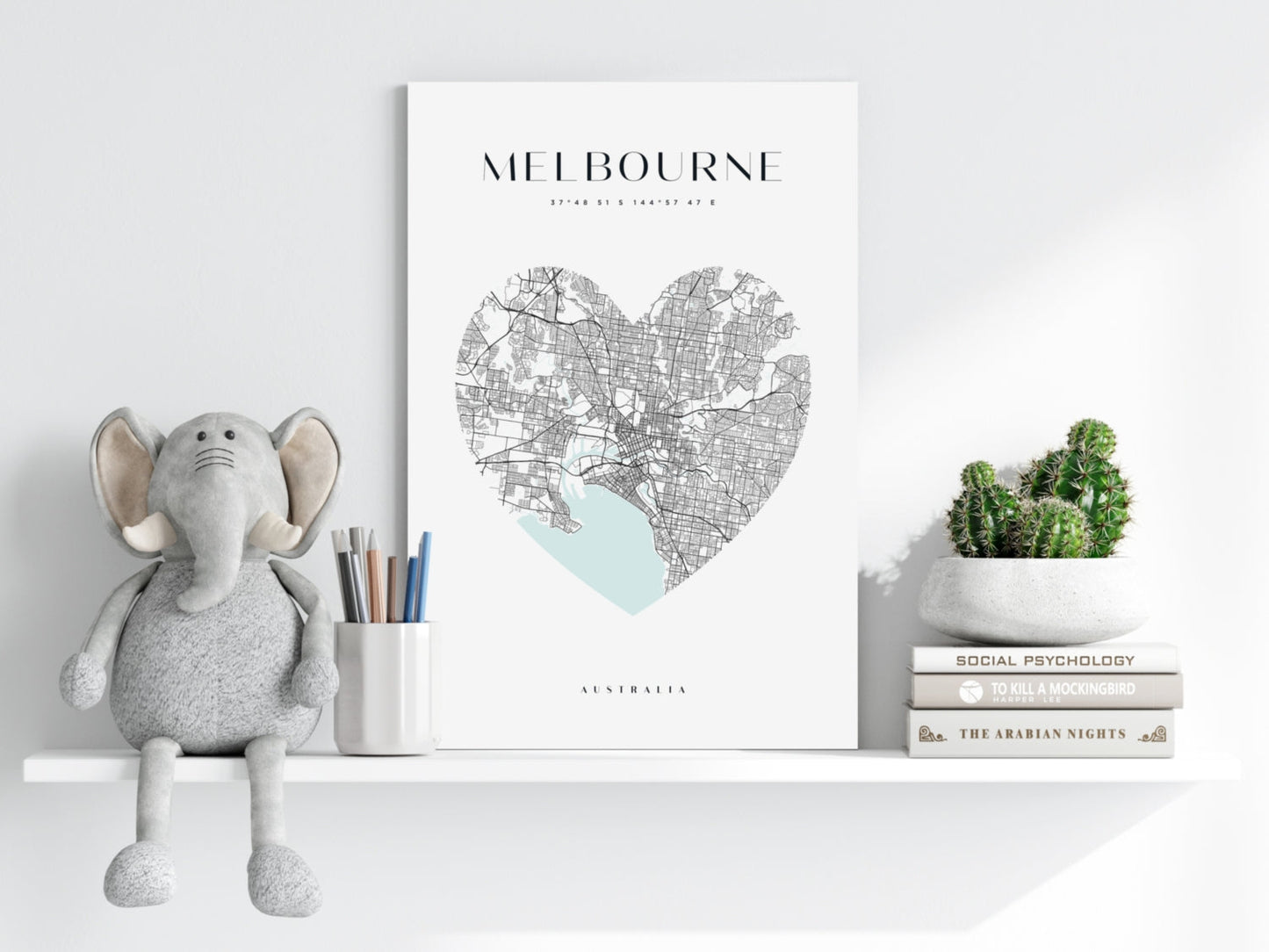 Melbourne V1 Metal Wall Art
