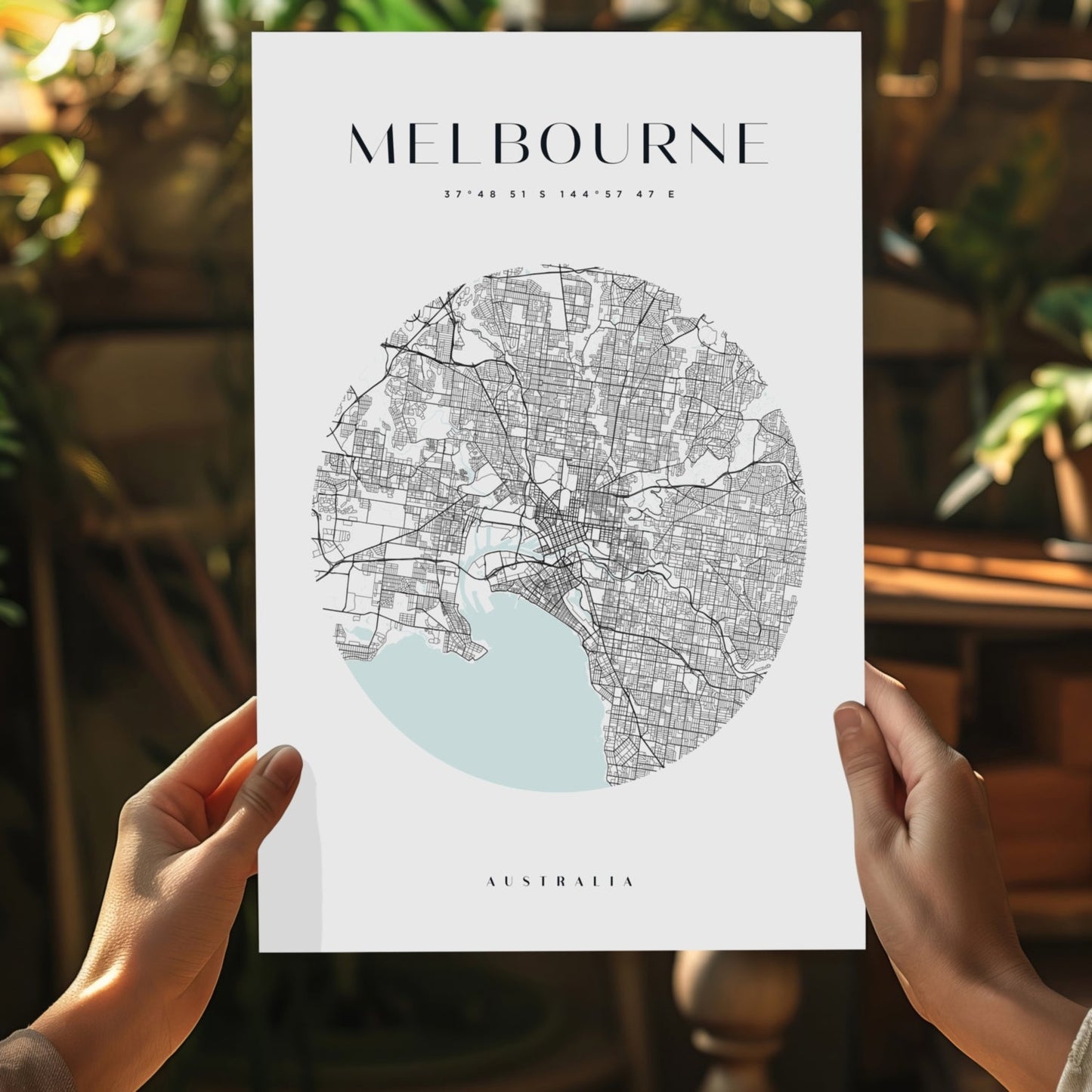 Melbourne Metal Wall Art
