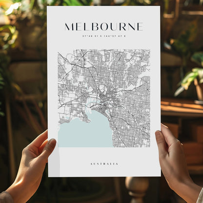 Melbourne V3 Metal Wall Art