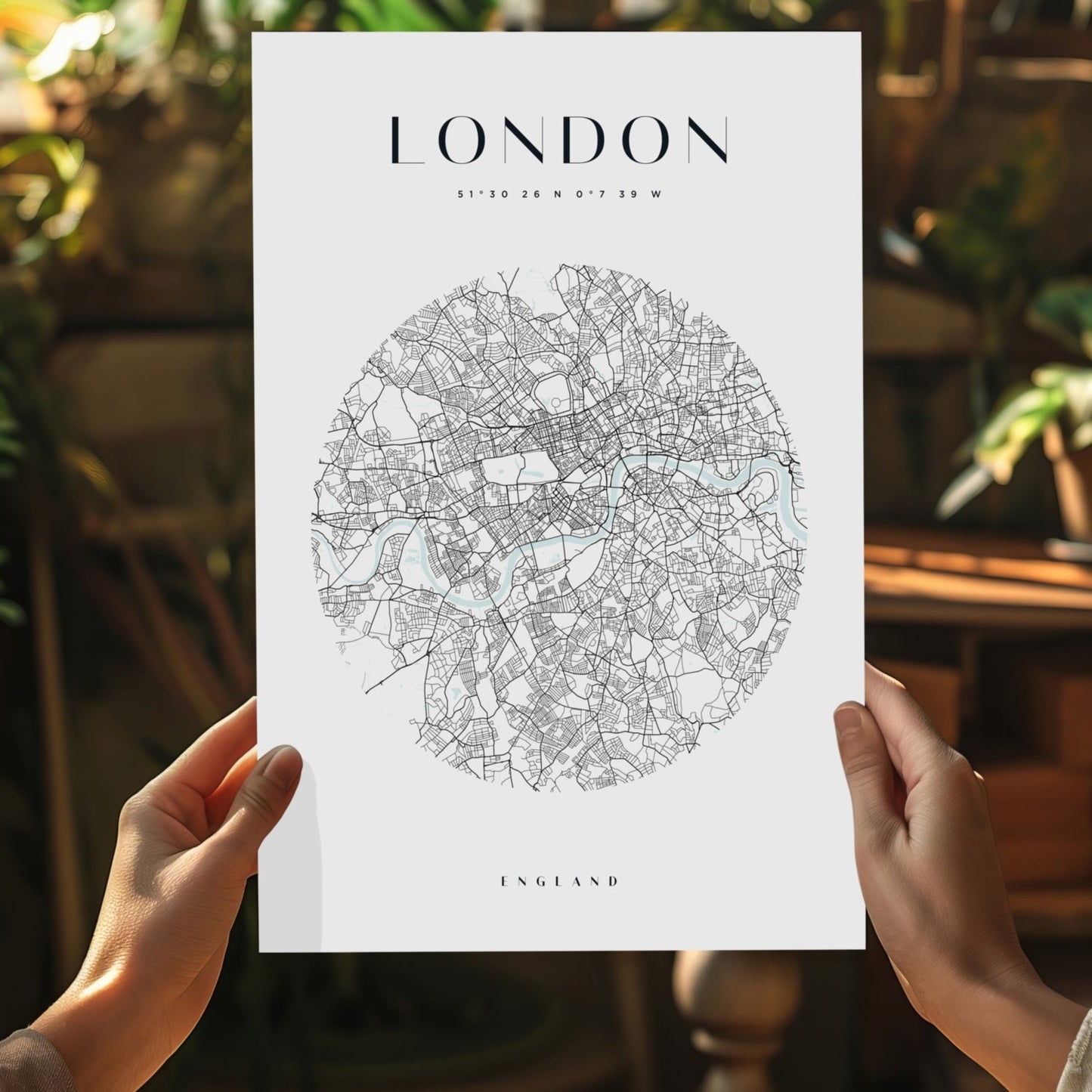 London Metal Wall Art
