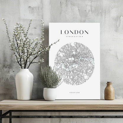 London Metal Wall Art