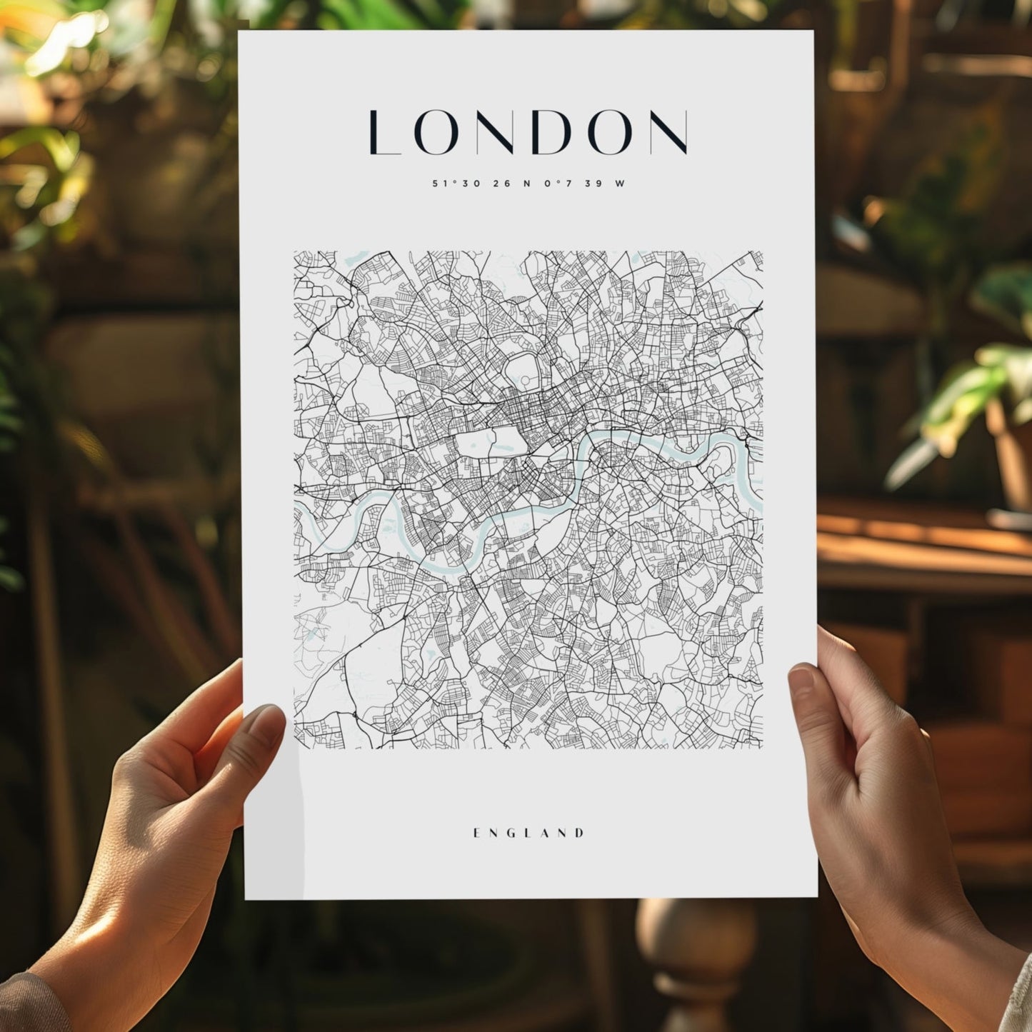 London V3 Metal Wall Art