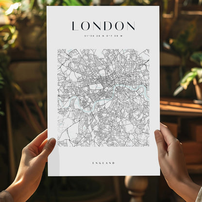 London V3 Metal Wall Art