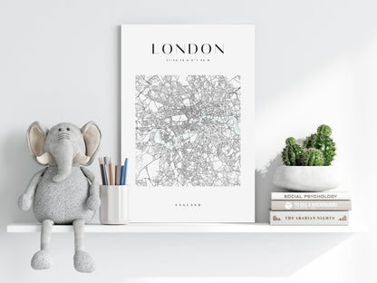 London V3 Metal Wall Art