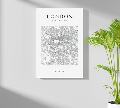 London V3 Metal Wall Art