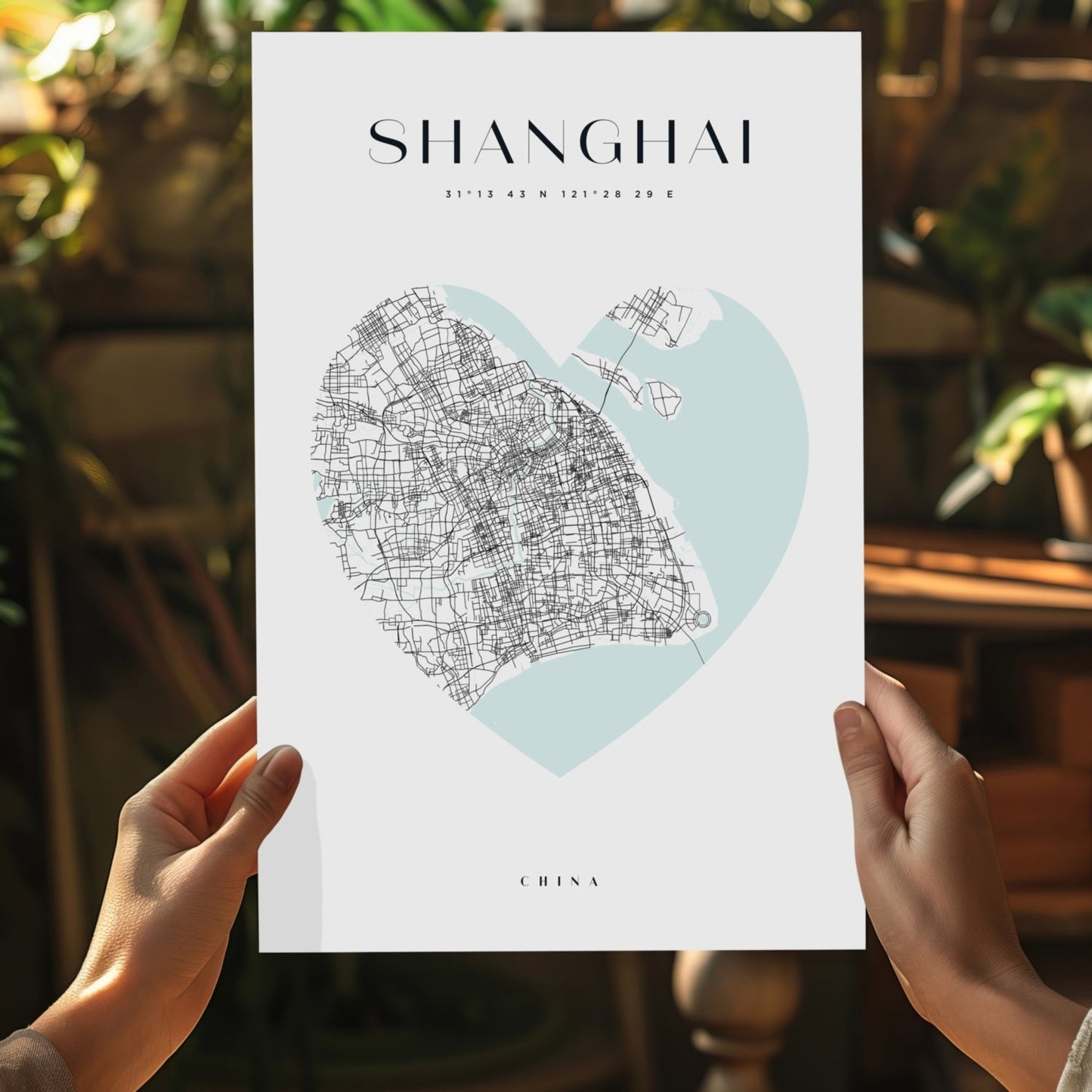 Shanghai Metal Wall Art
