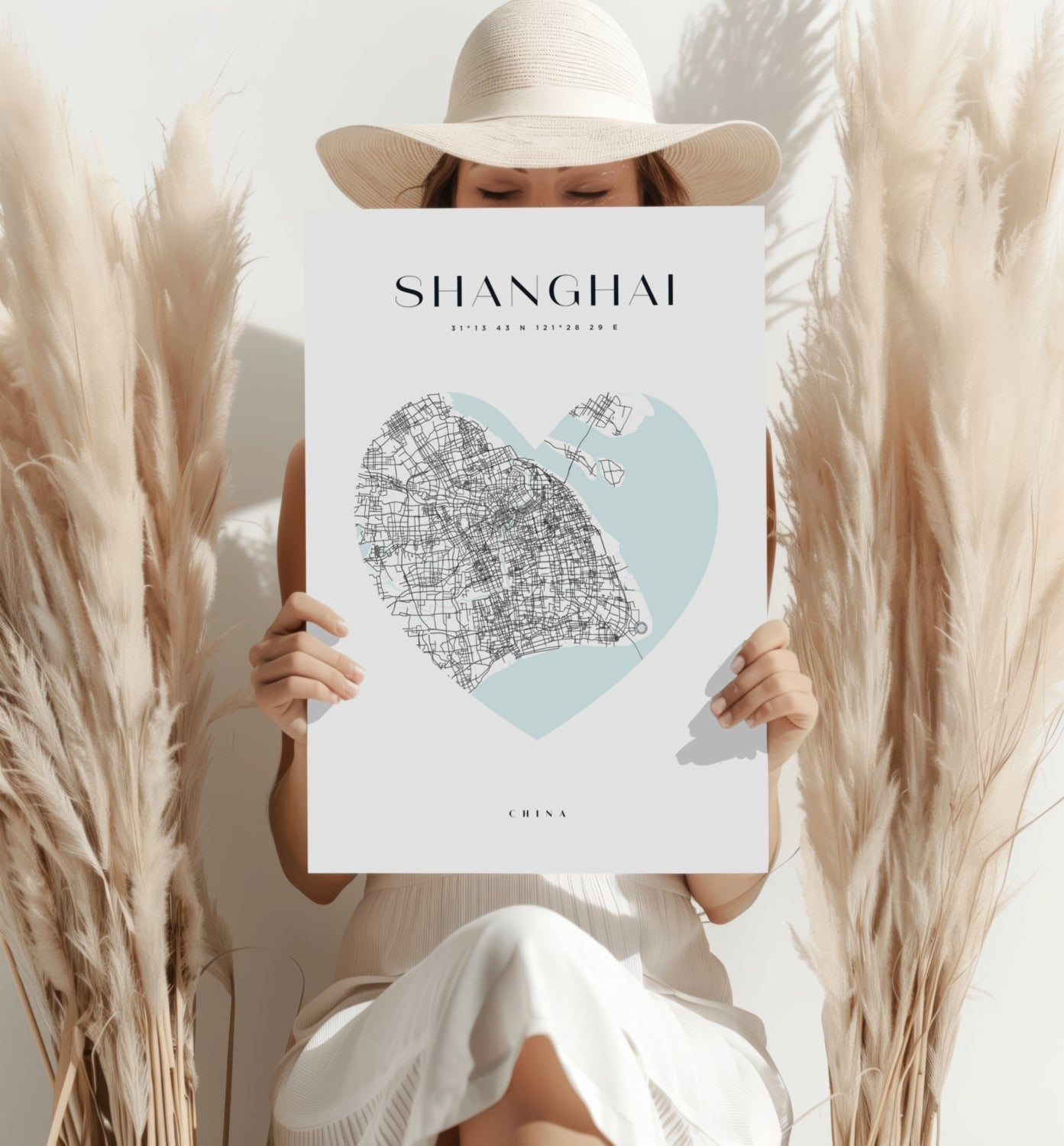 Shanghai Metal Wall Art