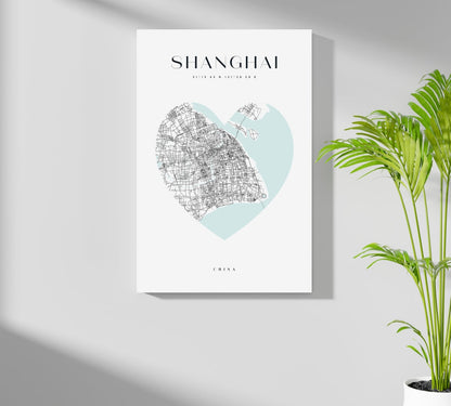 Shanghai Metal Wall Art