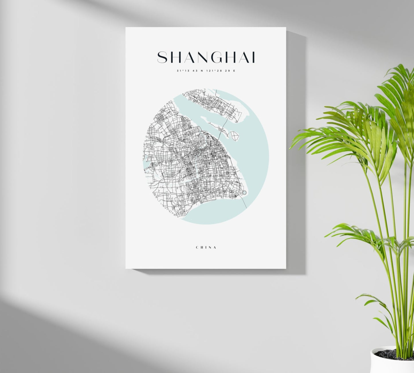 Shanghai V2 Metal Wall Art