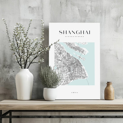 Shanghai Metal Wall Art
