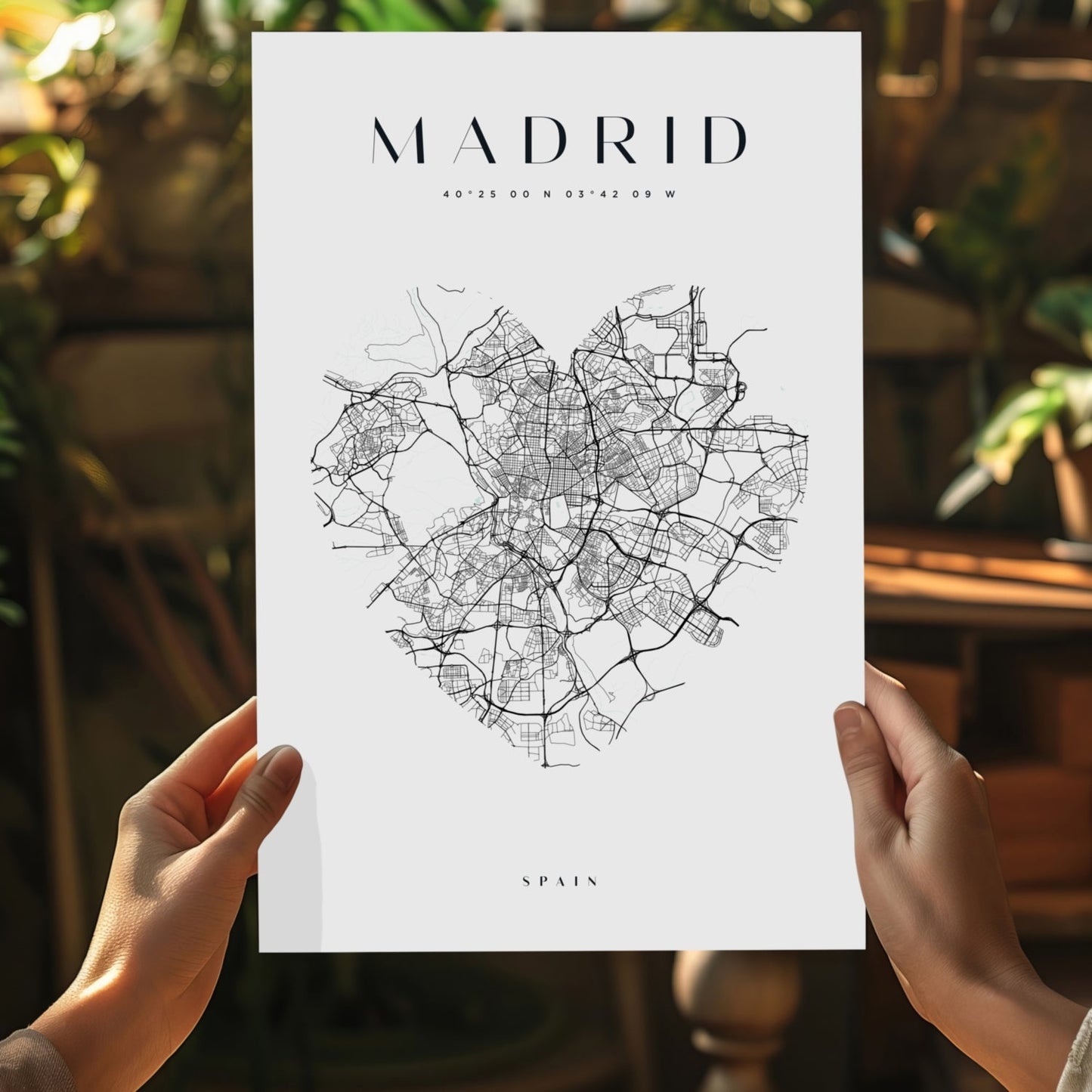 Madrid V1 Metal Wall Art