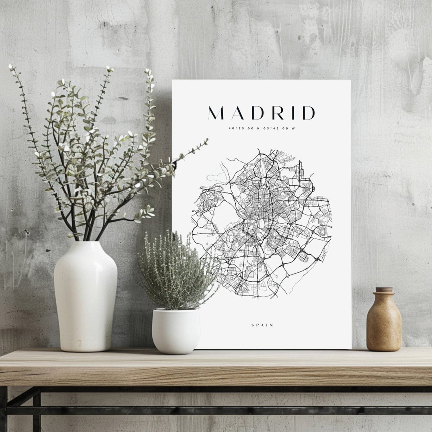 Madrid V2 Metal Wall Art