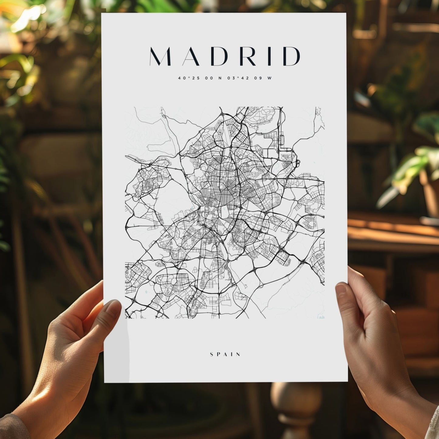 Madrid V3 Metal Wall Art