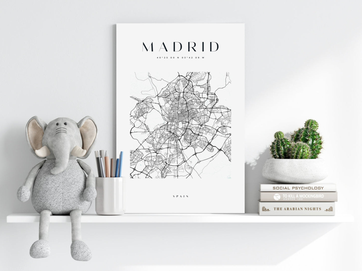 Madrid V3 Metal Wall Art