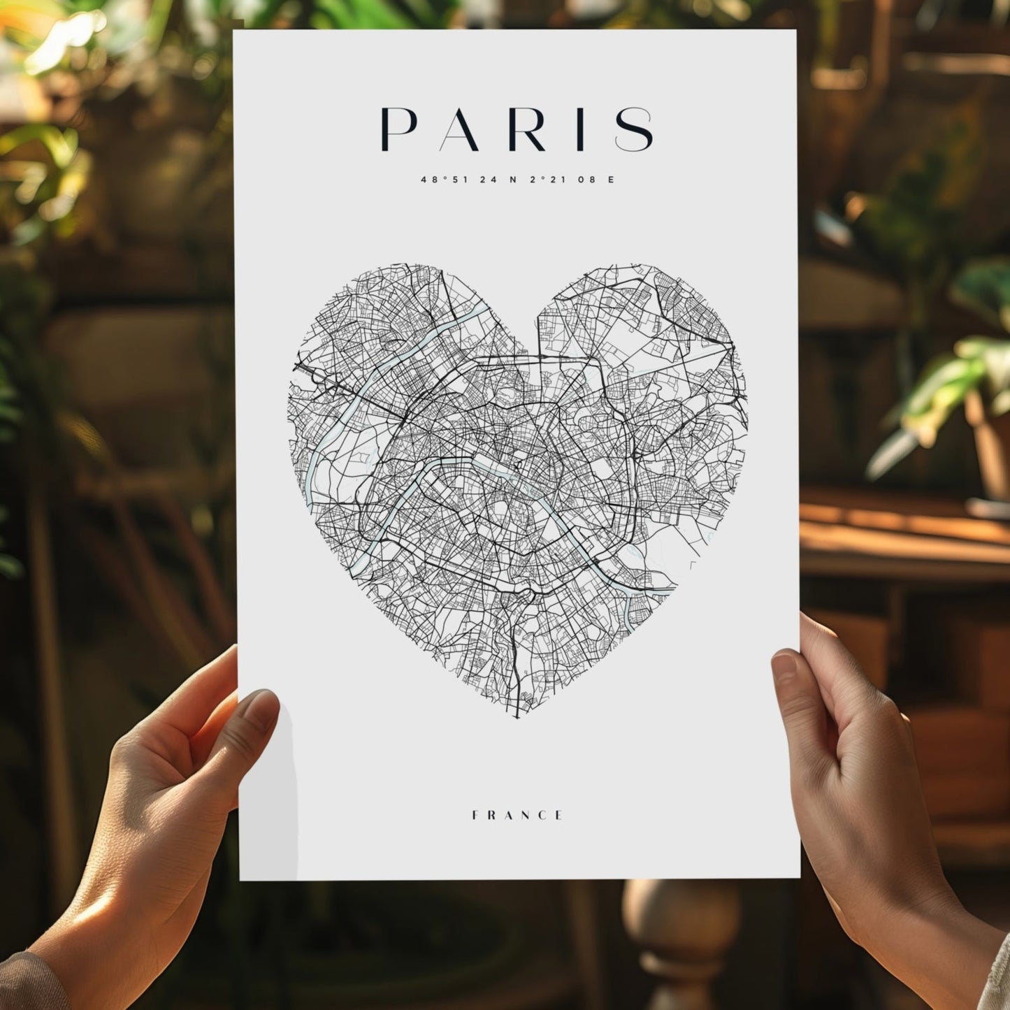 Paris V1 Metal Wall Art