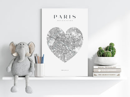 Paris V1 Metal Wall Art