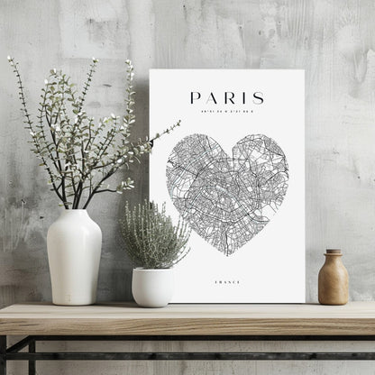 Paris V1 Metal Wall Art