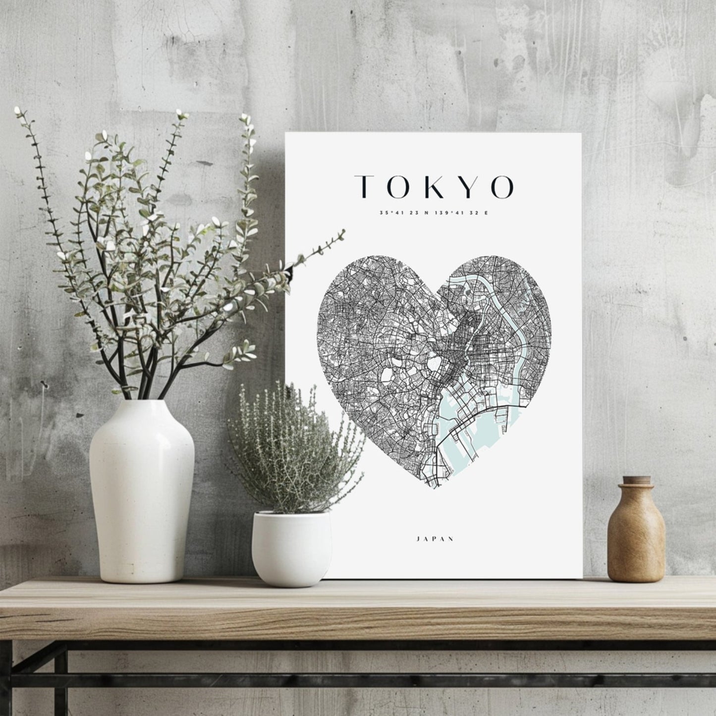 Tokyo Metal Wall Art