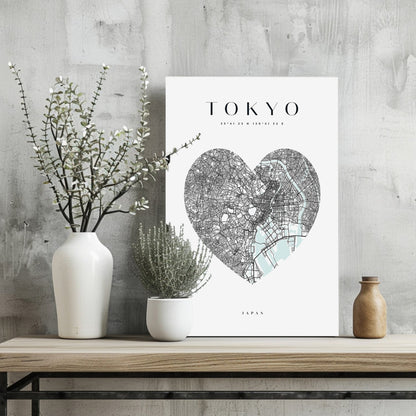 Tokyo Metal Wall Art