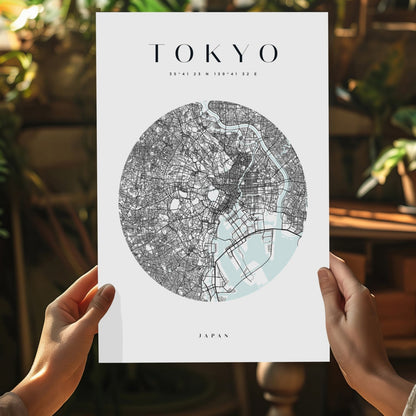 Tokyo Metal Wall Art